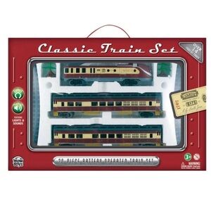 20 Piece Classic Train Set by Wow Toyz -NIB